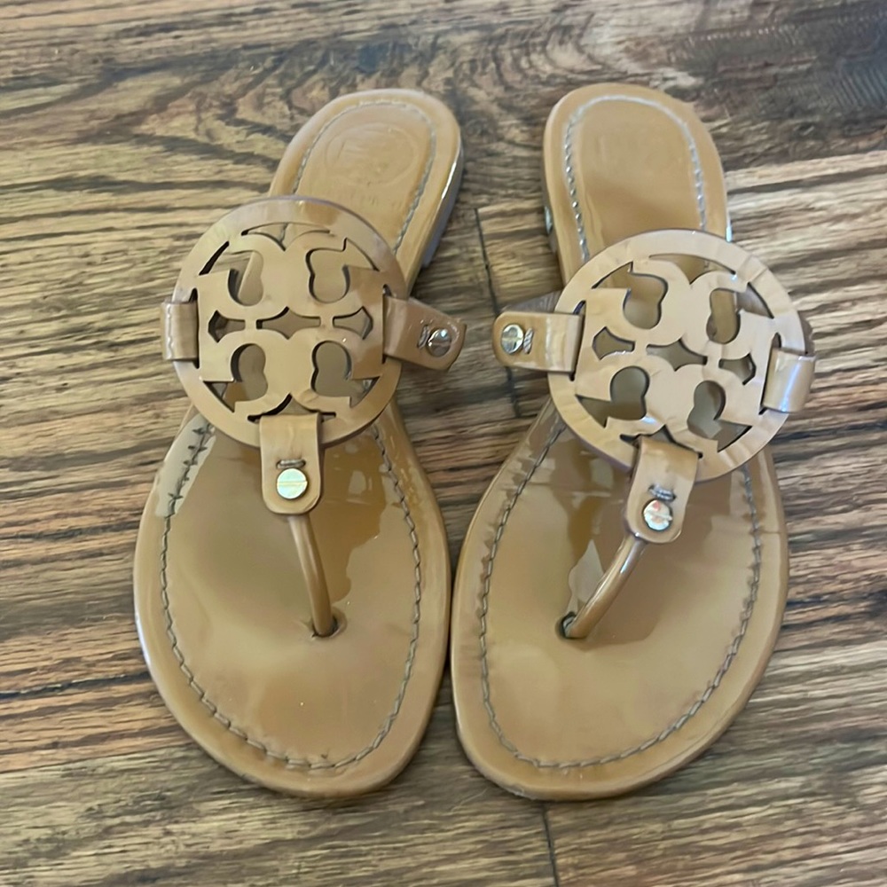 Authentic Tory Burch Miller Flip Flops